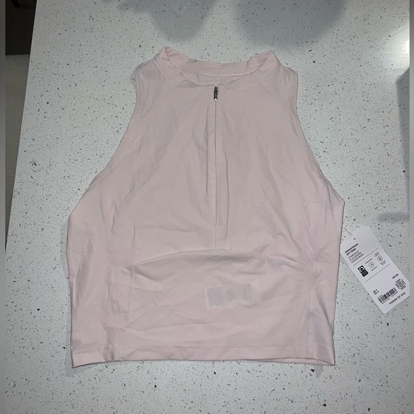 NWT Athleta Crosstrain Zip tank - Picture 2 of 4